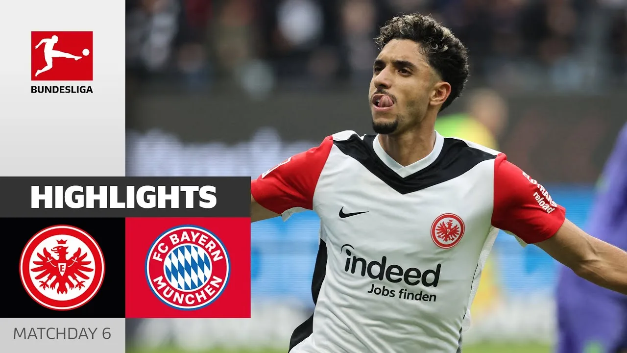 Marmoush choque le FC Bayern ! | Eintracht Francfort – Bayern Munich 3-3 | Faits saillants | MD 6 – BL 24/25