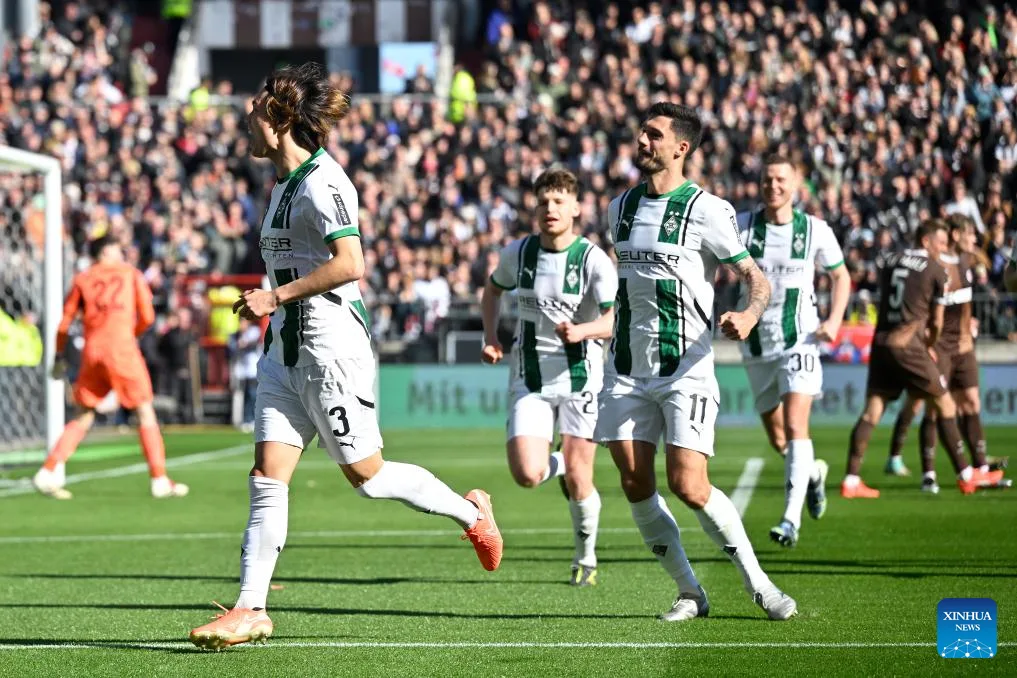 FC St. Pauli contre Borussia Moenchengladbach-Xinhua