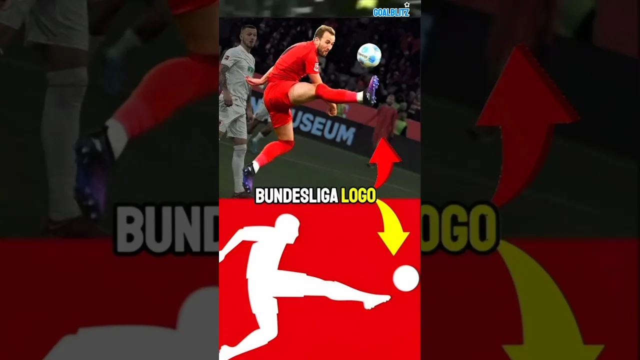 A Player control turned into bundesliga logo #shorts #football #harrykane #bundesliga