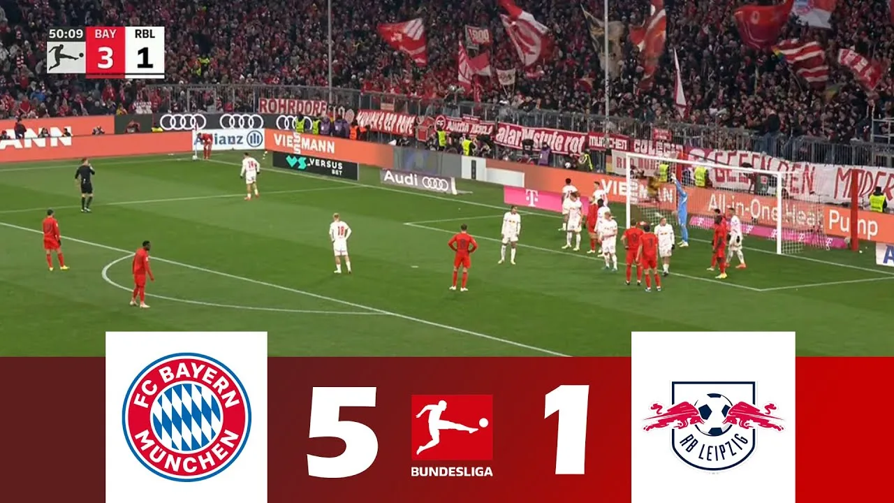 🔴[LIVE] FC Bayern Munich contre RB Leipzig | Bundesliga 2024/25 | Jouez en direct aujourd’hui !