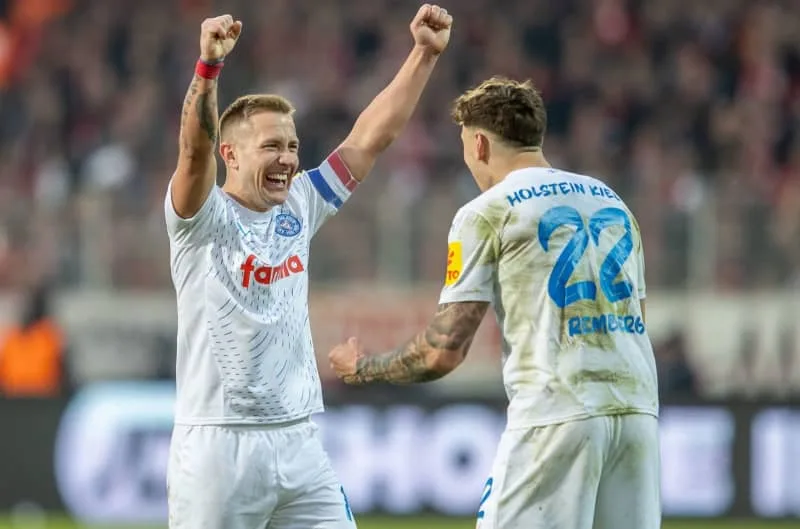 Kiel obtient la première victoire à Bundesliga pour quitter la dernière place