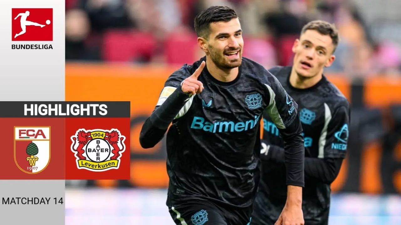 FC Augsbourg – Bayer 04 Leverkusen | 0:2 | Résumé | Bundesliga 2024-25