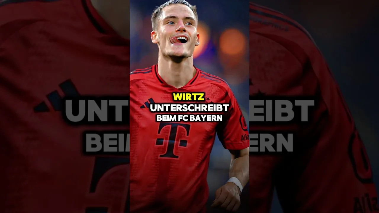 WIRTZ UNTERSCHREIBT BEI BAYERN, GLEICH 2x – DARF BAYERN DAS? 👀 #fcbayern #wirtz #fussball