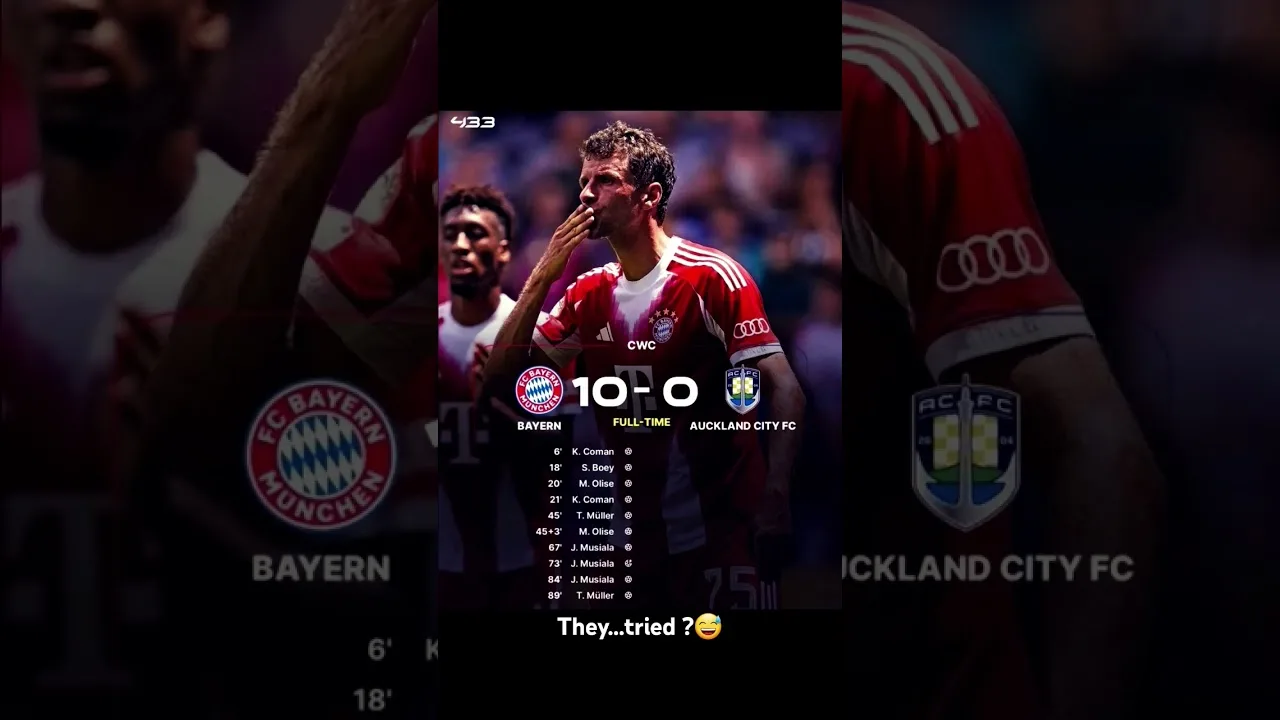 Absolute domination🤯🔥#football #fyp #championsleague #bundesliga #bayern #worldcup #goals #goat