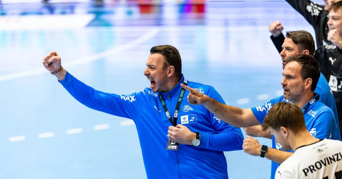THW Kiel contre Hanovre-Burgdorf en Bundesliga de handball