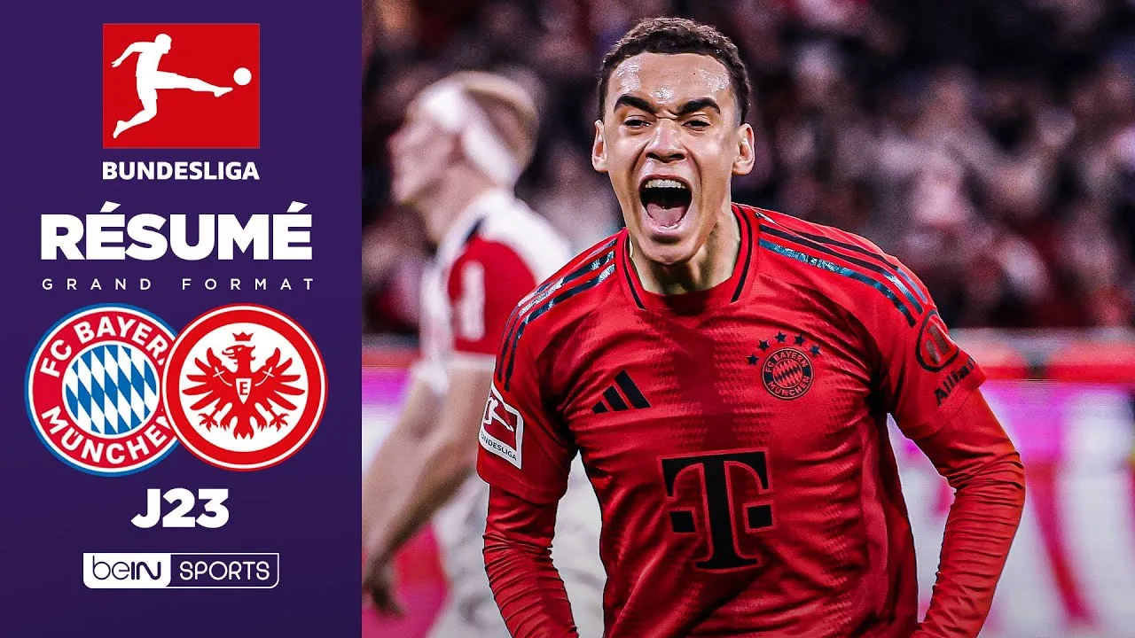 Résumé : Le BAYERN surclasse FRANCFORT et S’ENVOLE en TÊTE du classement