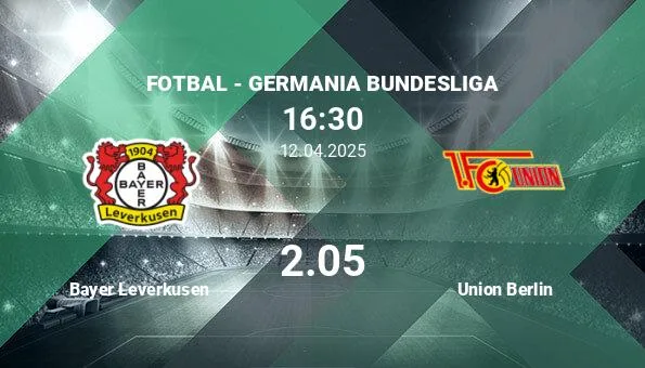 Bayer Leverkusen vs Union Berlin, Ponturi Football paris …