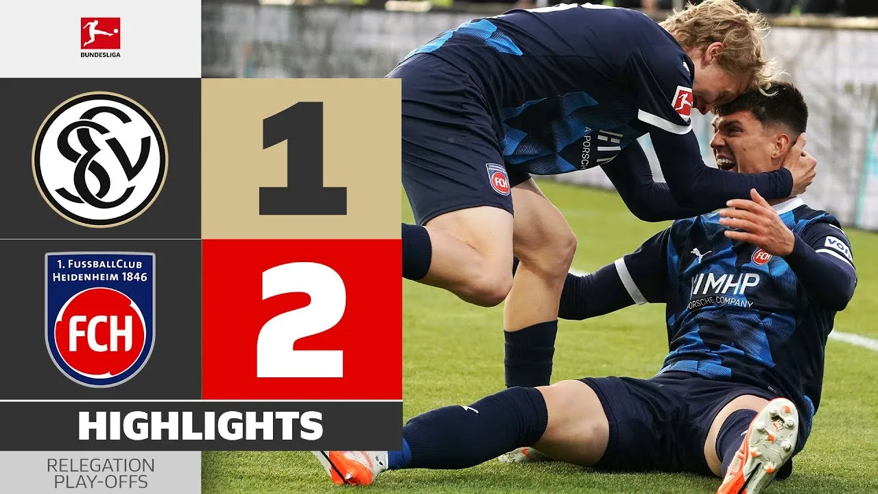 Ils l’ont fait littéralement « dans la dernière seconde! » | Sv Elversberg – Heidenheim | Play-offs de relégation