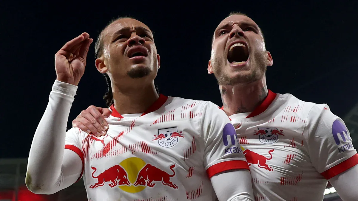 2-0 contre le Borussia Dortmund: Leipzig suffit pour une moitié forte contre BVB Sports