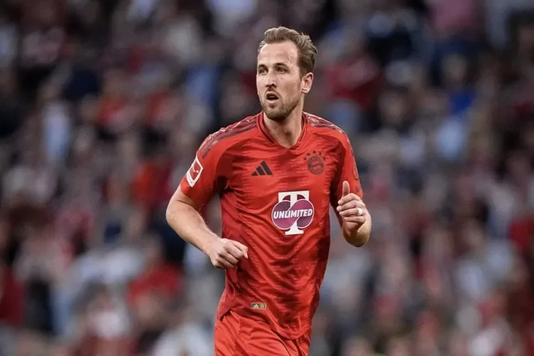 Harry Kane a l’occasion de terminer le jeûne avec le Bayern Munich au cours de la saison 2024/2025