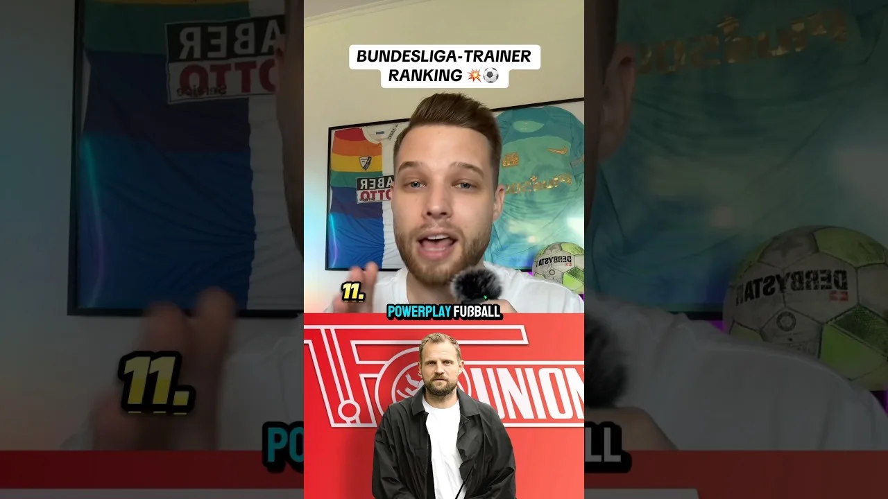CLASSEMENT DES ENTRAÎNEURS DE Bundesliga 😱🔥 PART.3 #bundesliga #trainer #kompany #alonso #football #1bundesliga