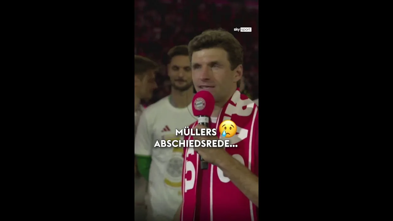 Discours d’adieu de Müller …