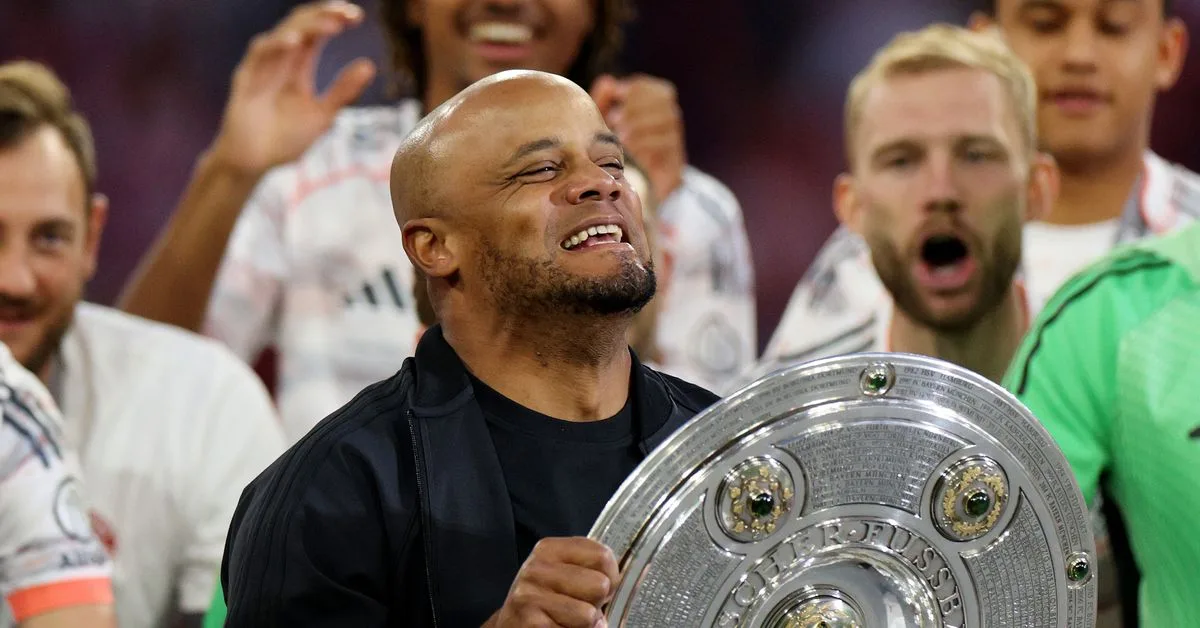 Le patron du Bayern Munich Vincent Kompany prêt pour la finale de Bundesliga contre Hoffenheim