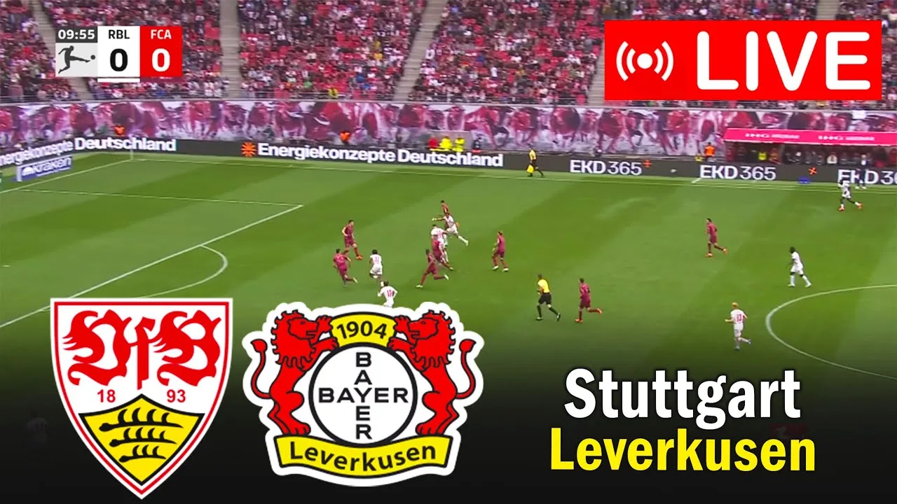 Live: Stuttgart contre Bayer Leverkusen | Bundesliga 2024/25 | Streaming complet
