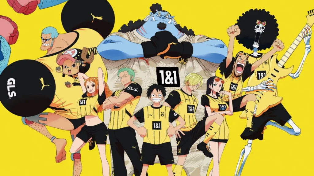 One Piece annonce une collaboration avec Bundesliga Soccer Club Borussia Dortmund