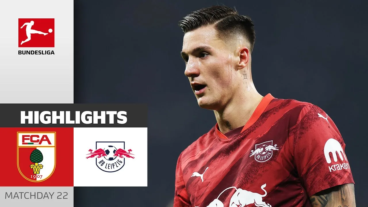Tenue tendue en Augsbourg! | FC Augsburg – RB Leipzig | Faits saillants 22 – Bundesliga 2024/25