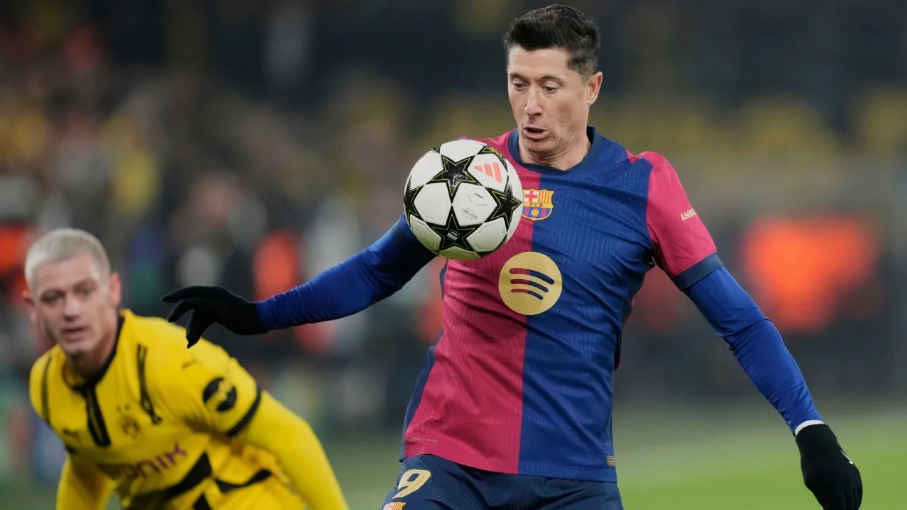 Barcelone vs Borussia Dortmund: Lewandowski a mangé une victime préférée