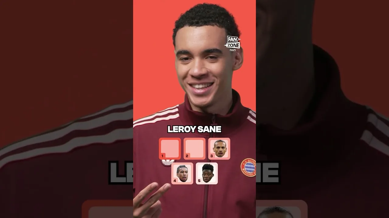Jamal Musiala nomme cinq joueurs qui aiment voir 🤩 @fcbayern #futbol #soccer #bundesliga