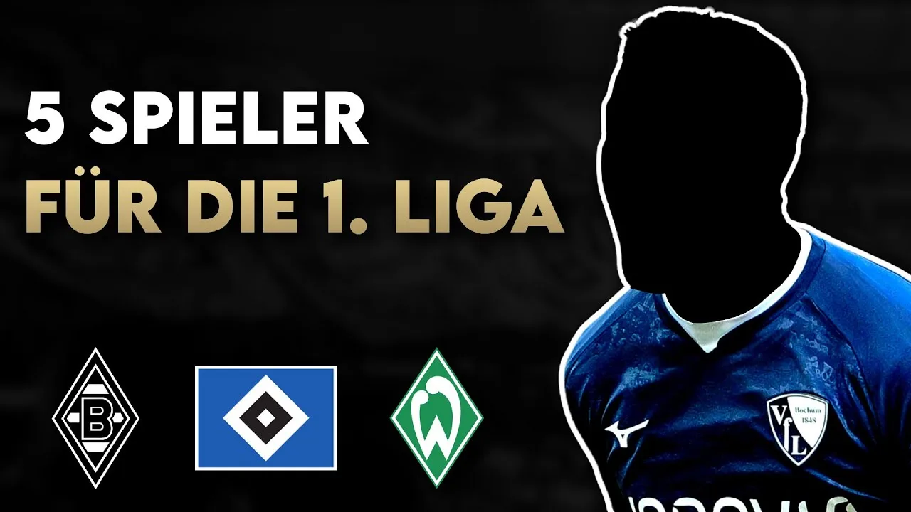 Nouveaux arrivants pour la Bundesliga: 5 joueurs de Bochum et Kiel relégué pour les clubs de Bundesliga!