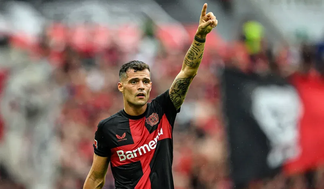 Match Leverkusen – Bayern Munich, Granit Xhaka le meilleur selon « Sofascore »
