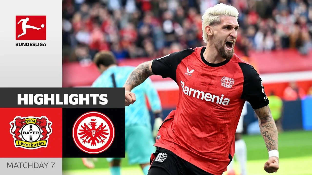 Leverkusen change la donne ! | Bayer 04 Leverkusen – Eintracht Francfort 2-1 | Faits saillants | MD7