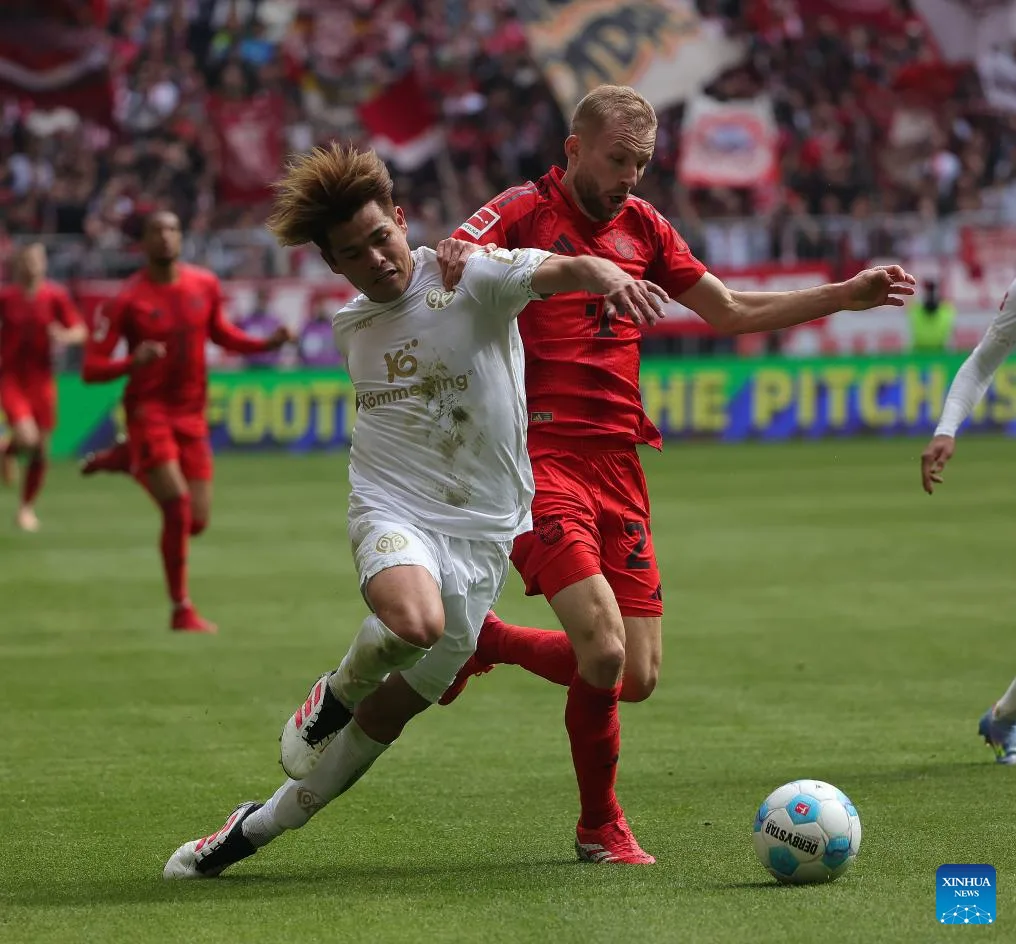 Bavière Munich contre FSV MAINZ 05-XINHUA