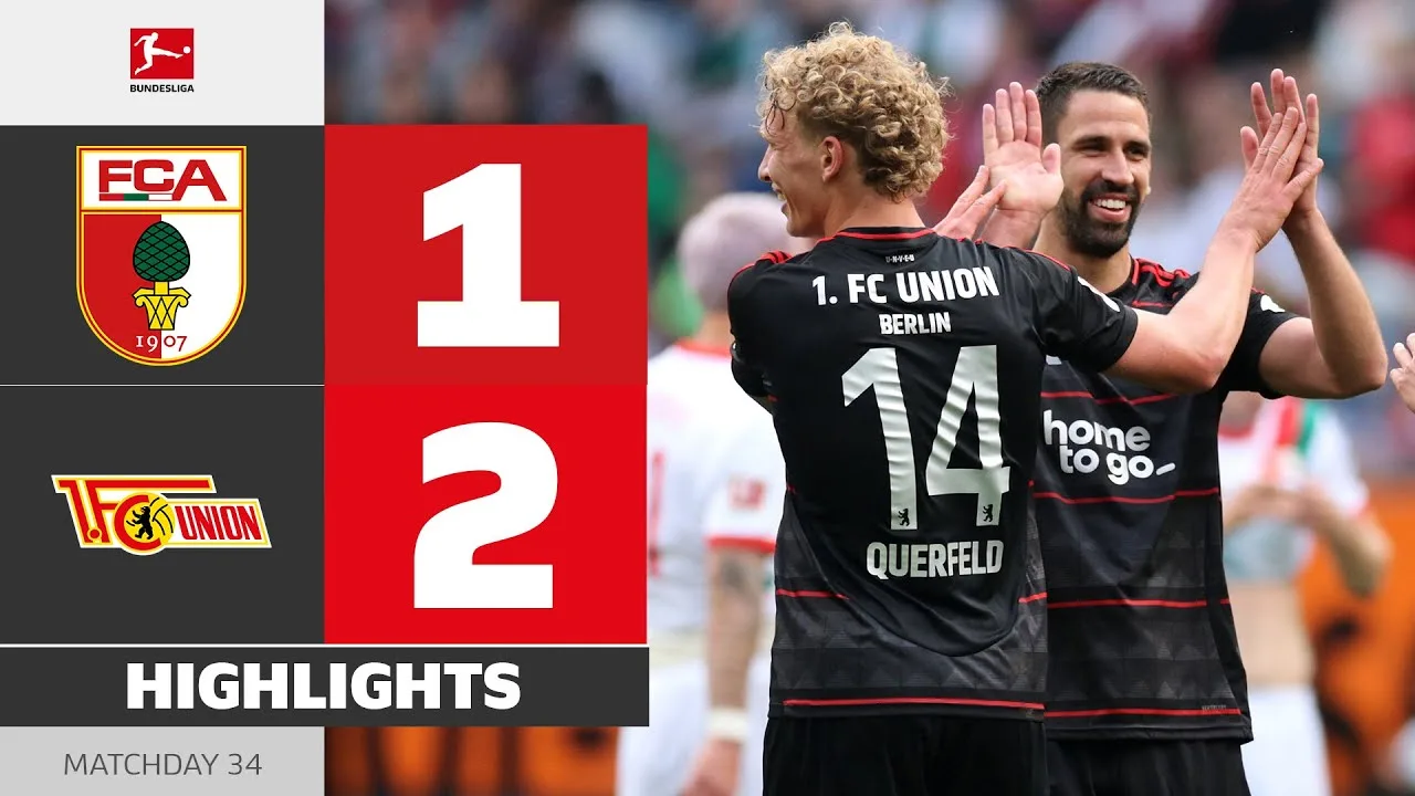FC Augsburg – Union Berlin | Faits saillants | Matchday 34 – Bundesliga 2024/25