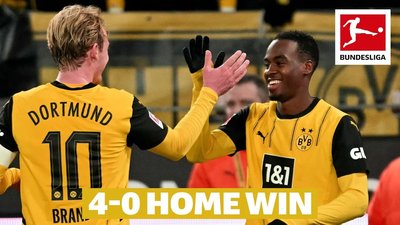 8e victoire consécutive à domicile en Bundesliga ! | Victoire des BVB 4-0 contre Fribourg
