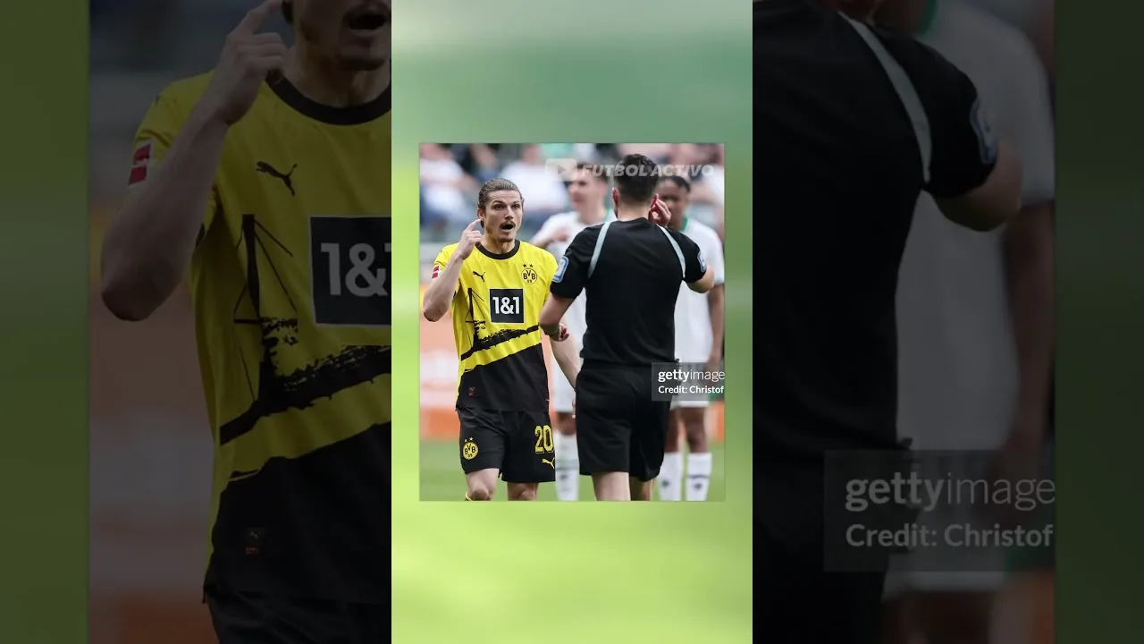 Moment insolite en Bundesliga !