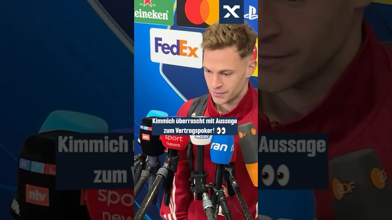 Kimmich donne la mise à jour de son avenir! 👀 #fcbayern #S Shorts #Kimmich