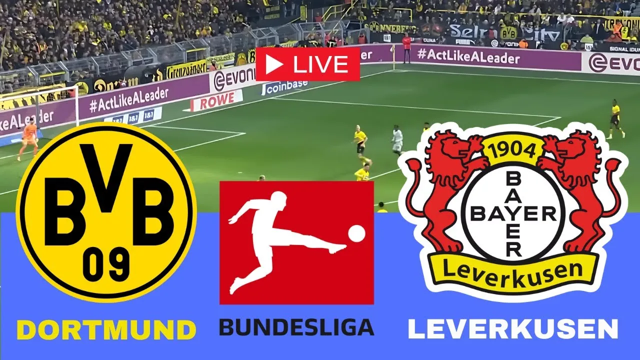 🔴LIVE : Match en direct Dortmund contre Leverkusen aujourd’hui | Bundesliga 2025 | Flux de match FC25