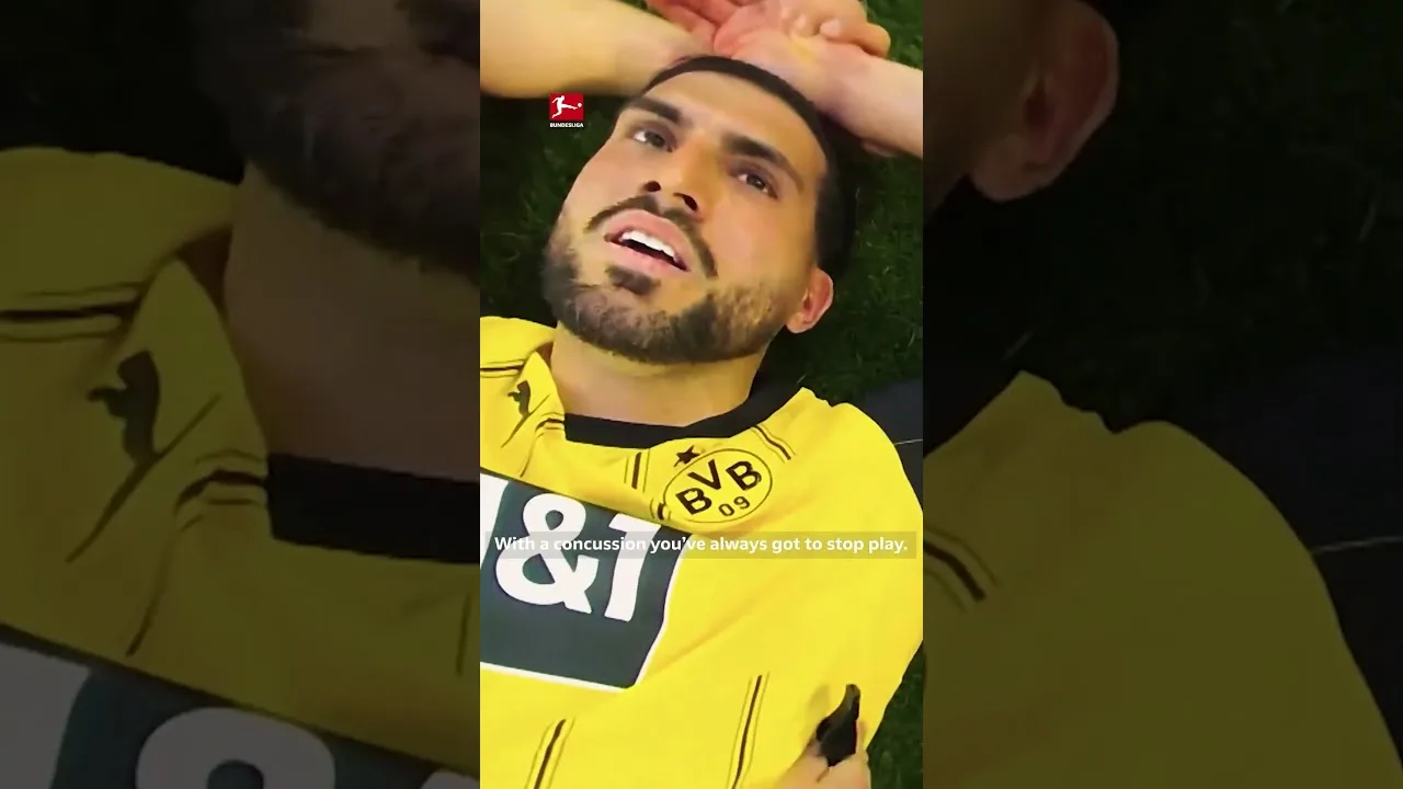 😬 POV : L’arbitre va prendre des nouvelles d’Emre Can blessé ! #shorts