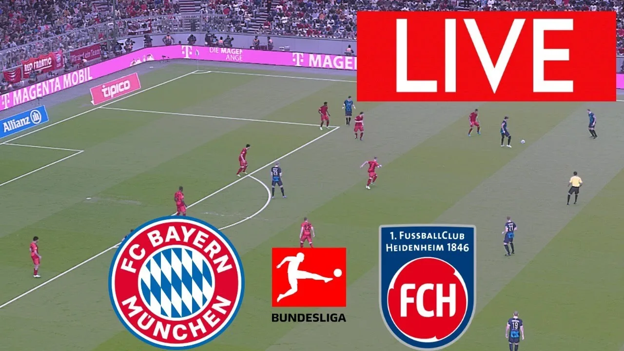 🔴EN DIRECT : Bayern Munich vs FC Heidenheim I ⚽Bundesliga Round 13 2024 MATCH COMPLET🏆