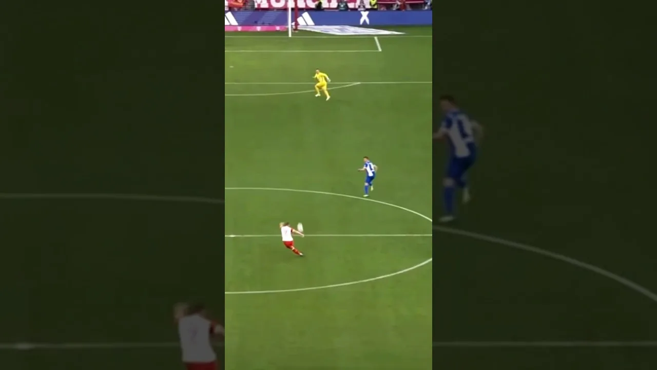 Harry Kane from half field    #harrykane #bayern #golazo #bundesliga