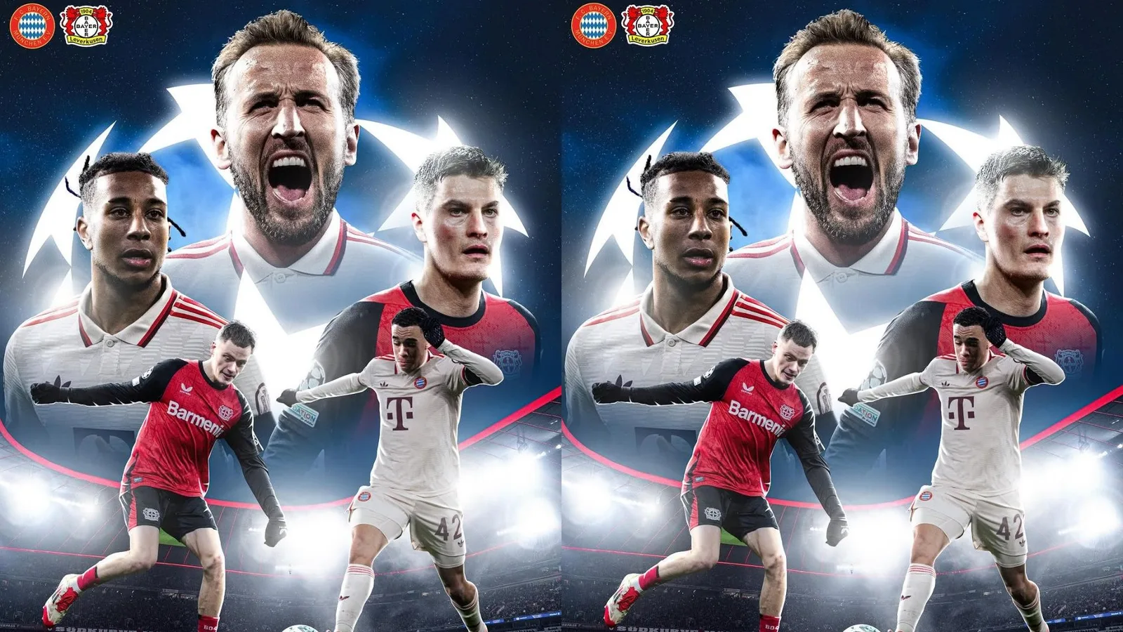 Streaming en direct en direct Bayern Munich contre Bayer Leverkusen en Ligue des champions