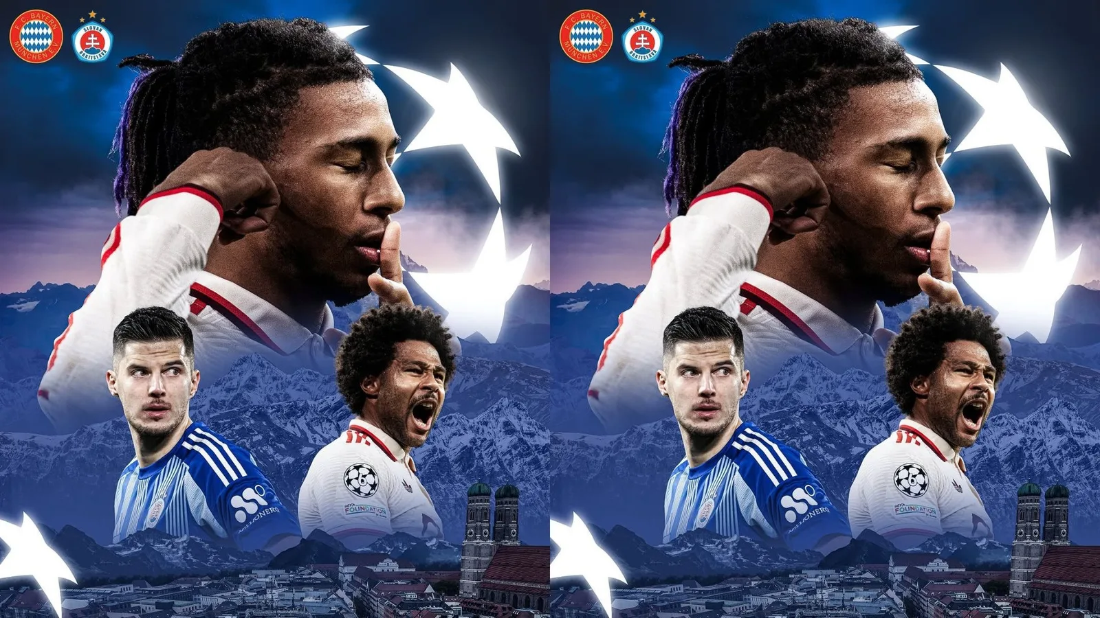Streaming en direct en direct Bayern Munich vs Slovan Bratislava en Ligue des champions