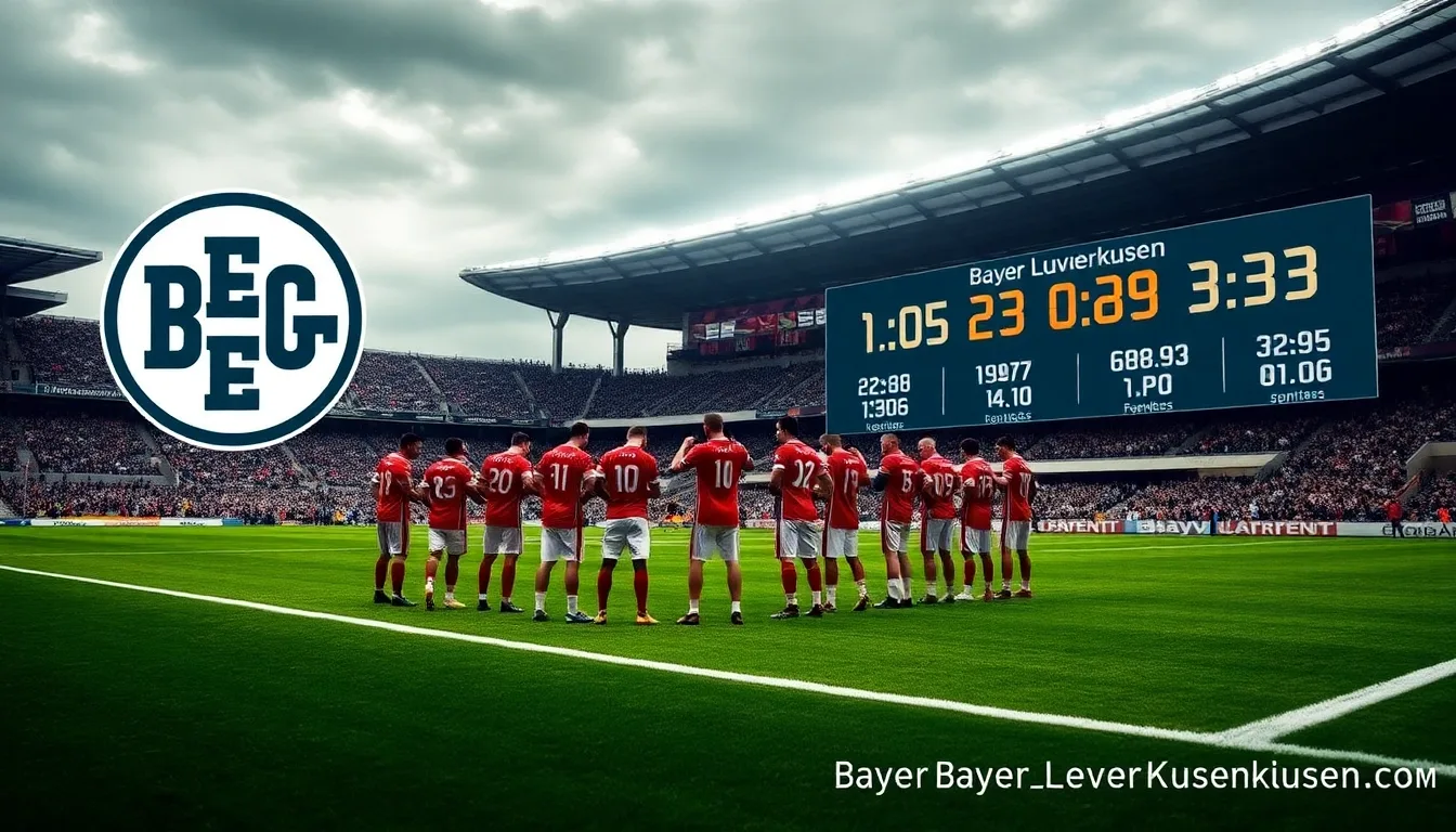 Découvrez tout sur Bayer Leverkusen : Actualités, Statistiques et Calendrier