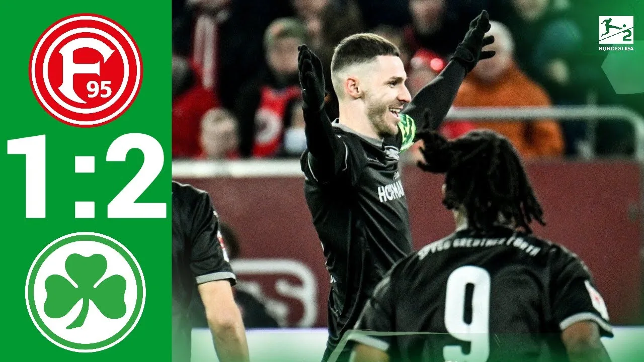 Fortuna Düsseldorf – Spvgg Greuther Fürth 1: 2 Hightlights | 2. Bundesliga – 2024/2025