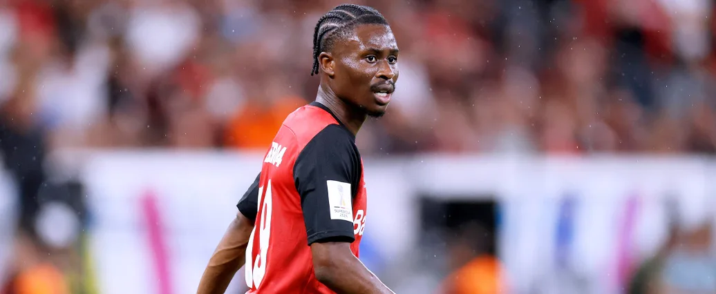 Nathan Tella se grogne dans la formation