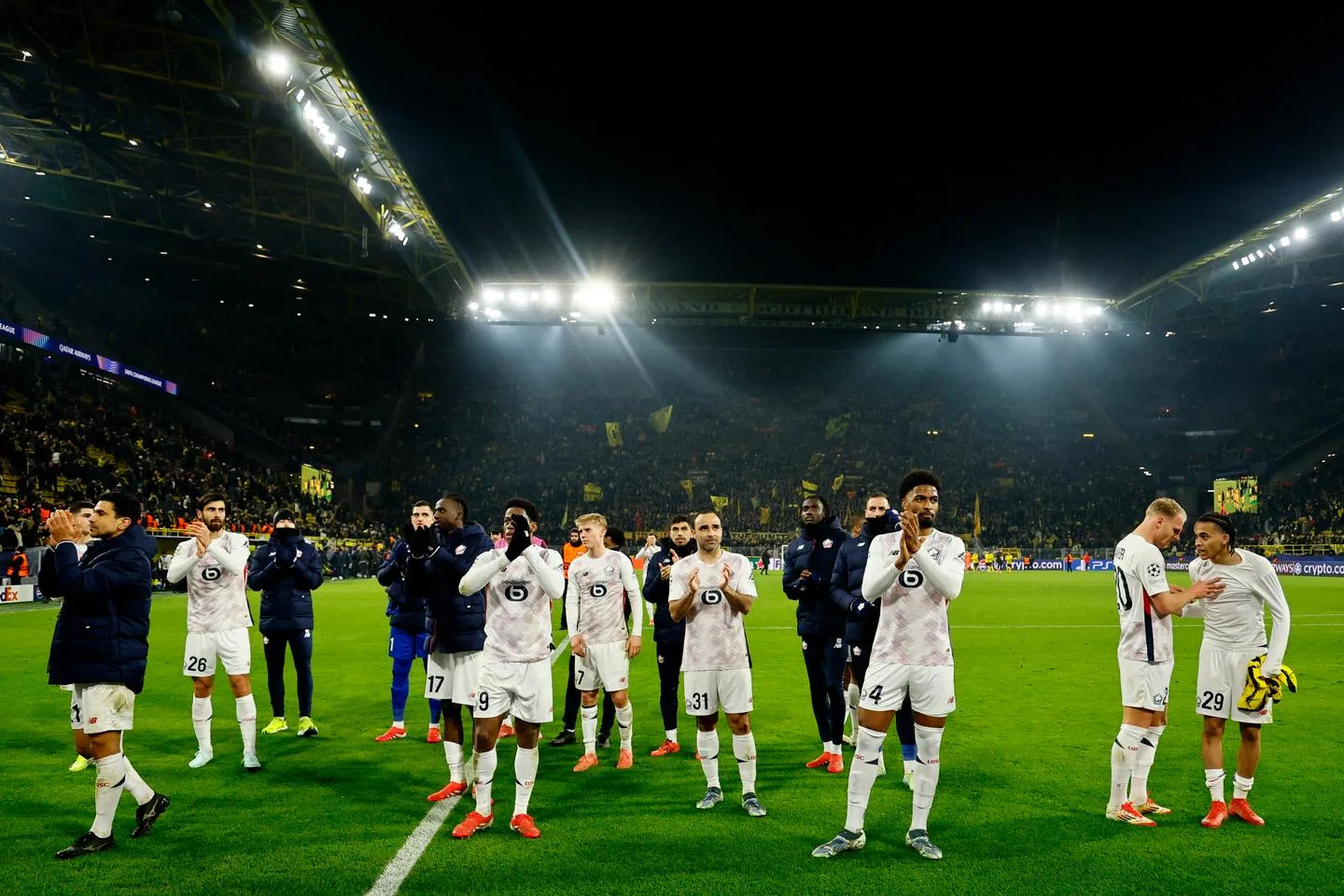 un LOSC à réaction résiste au Borussia Dortmund et peut croire à une qualification pour les quarts de finale