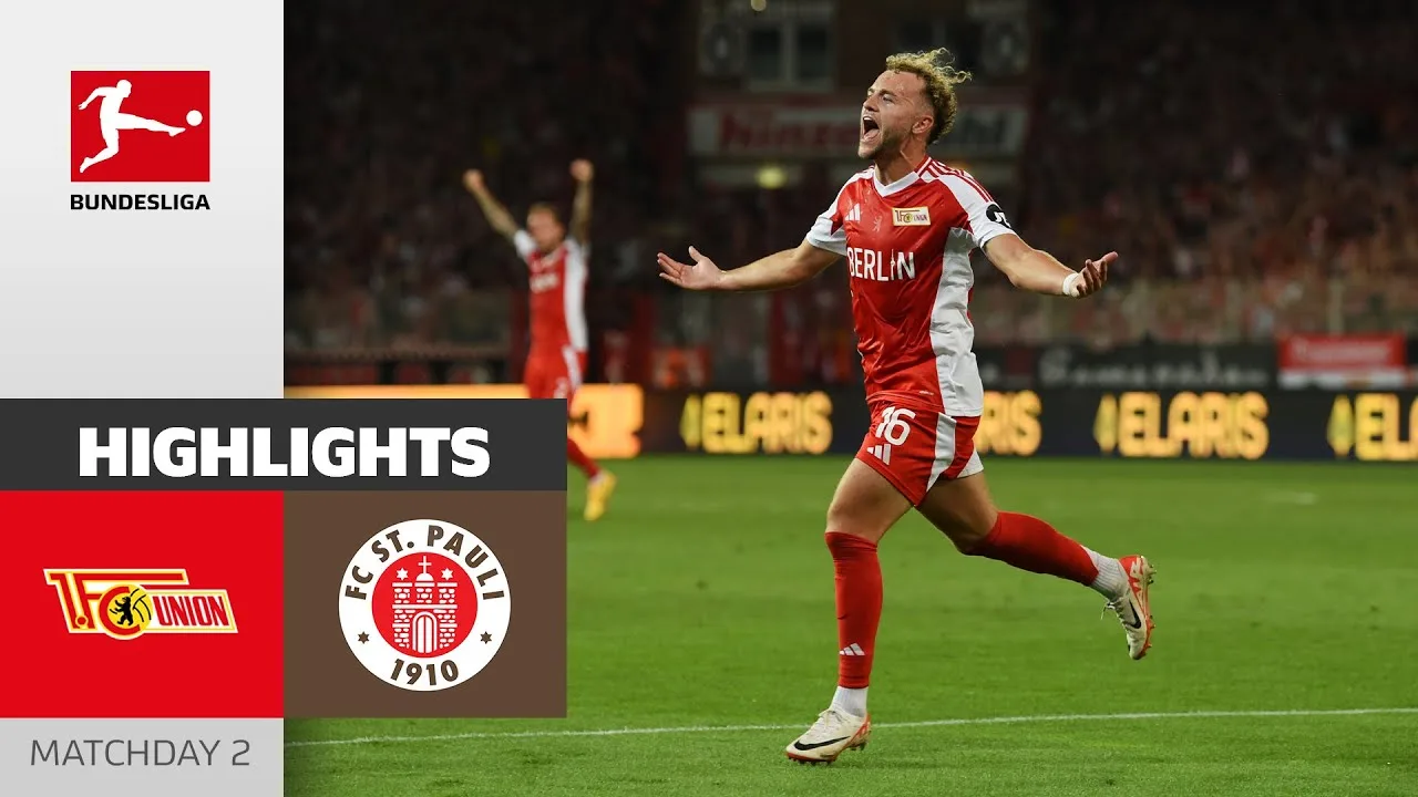 Le syndicat prend le dessus ! | 1. FC Union Berlin – FC St.Pauli 1-0 | Faits saillants | MD2 – Bundesliga 2024/25