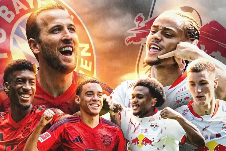BUNDESLIGA ALLEMANDE 2024/25 : Bayern Munich vs RB Leipzig Semaine 15, composition des joueurs, H2H, aperçu, statistiques et 2 LIENS DE STREAMING EN DIRECT