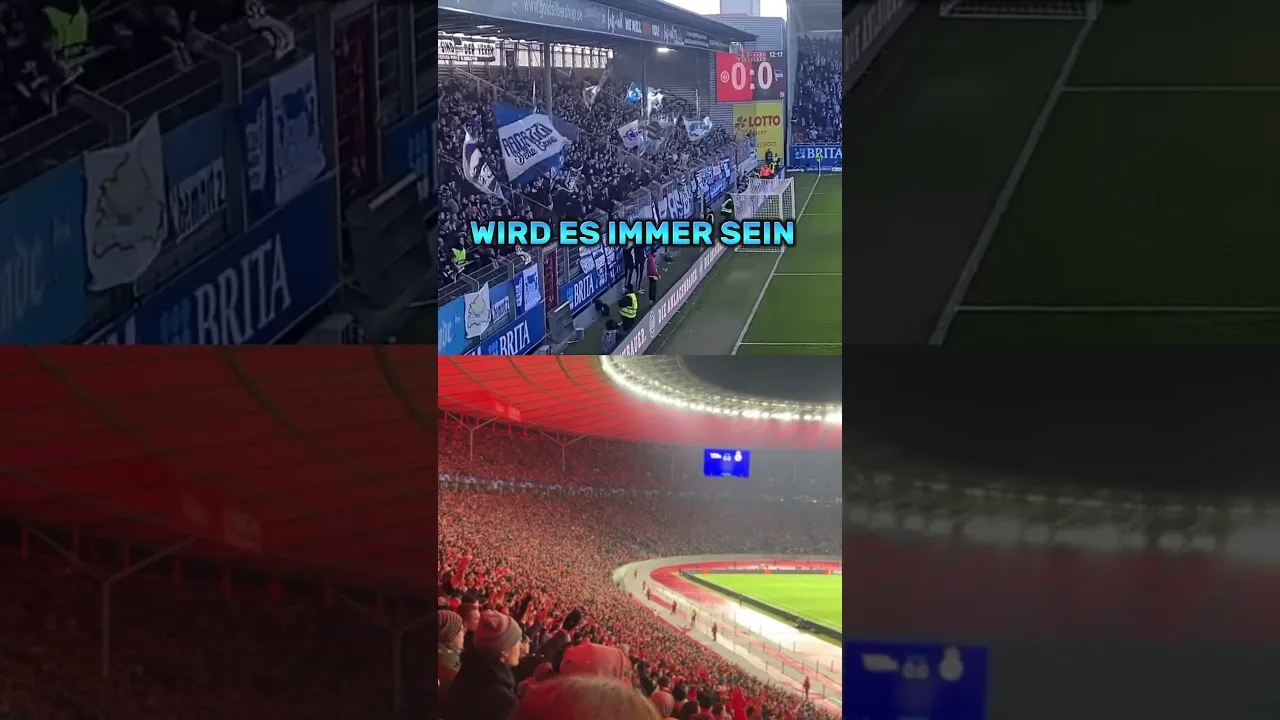 🔵⚪️ VS🔴⚪️? #ultras #germany #fussball #fangesang #battle #derby #bundesliga #fyp