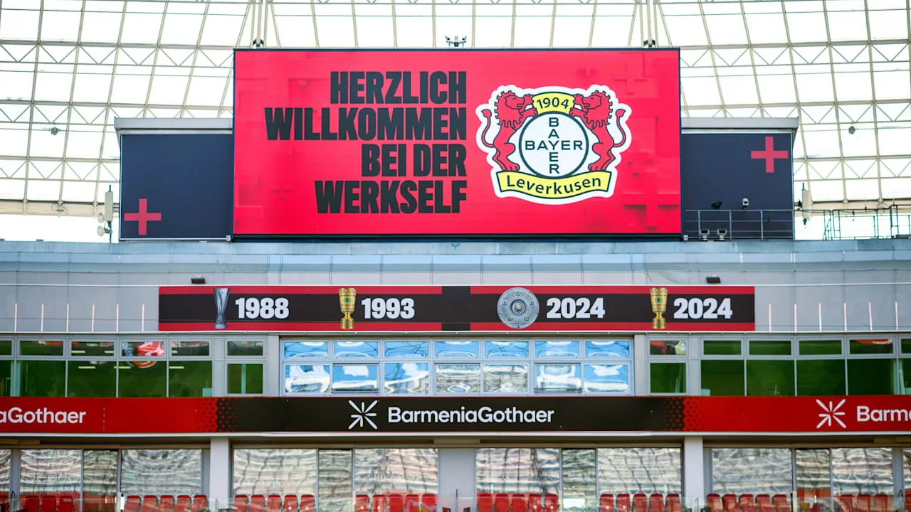 Bayer Leverkusen: Conçu sur une demande de fans: Nouveau titre de titre à Leverkusens Bayarena | sport