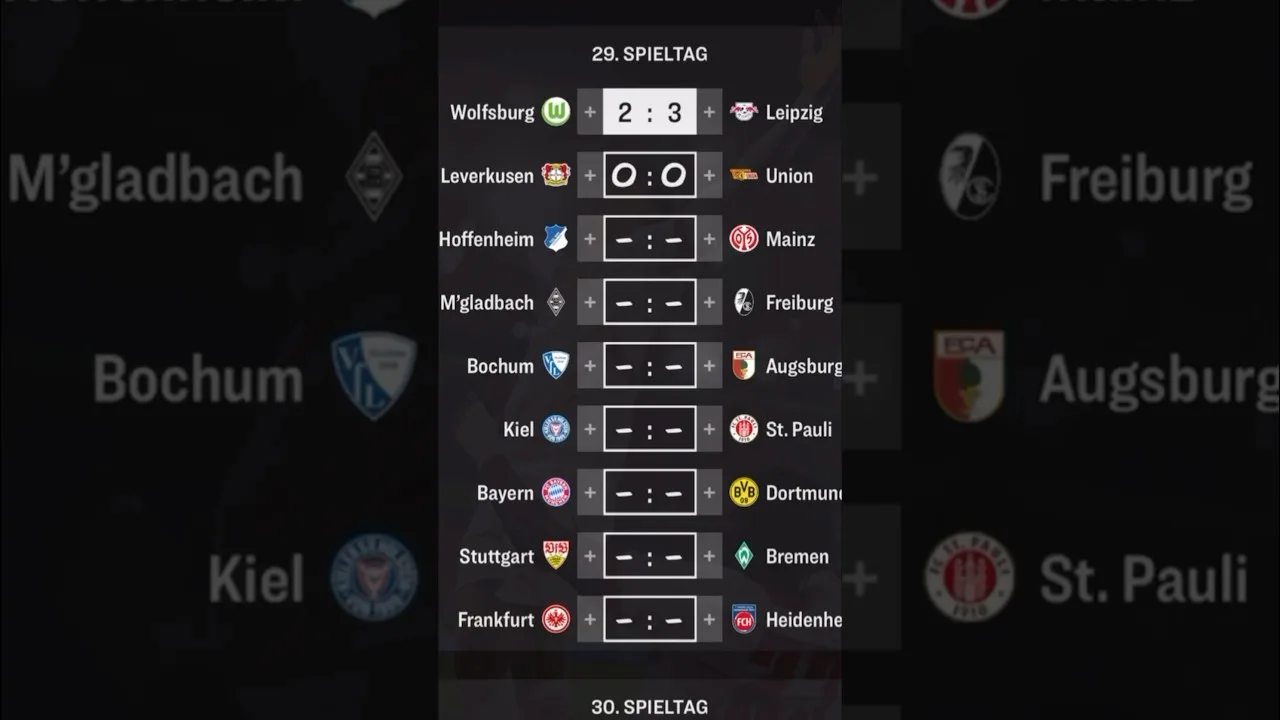 Bundesliga Prognose vom 29 Spieltag⚽️🔥 #bundesliga #gladbach #football