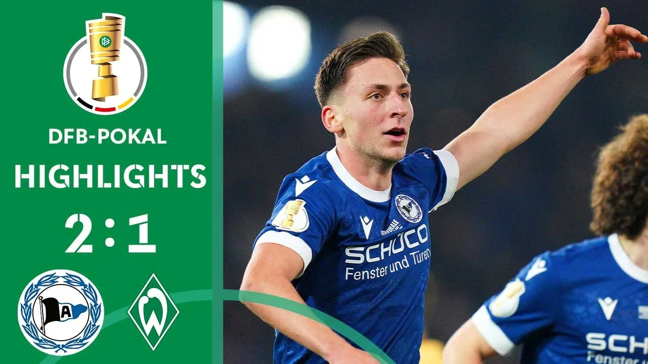 Prochaine soirée de coupe magique! | Arminia Bielefeld contre Sv Werder Brême 2-1 | Souleveillance DFB Cup