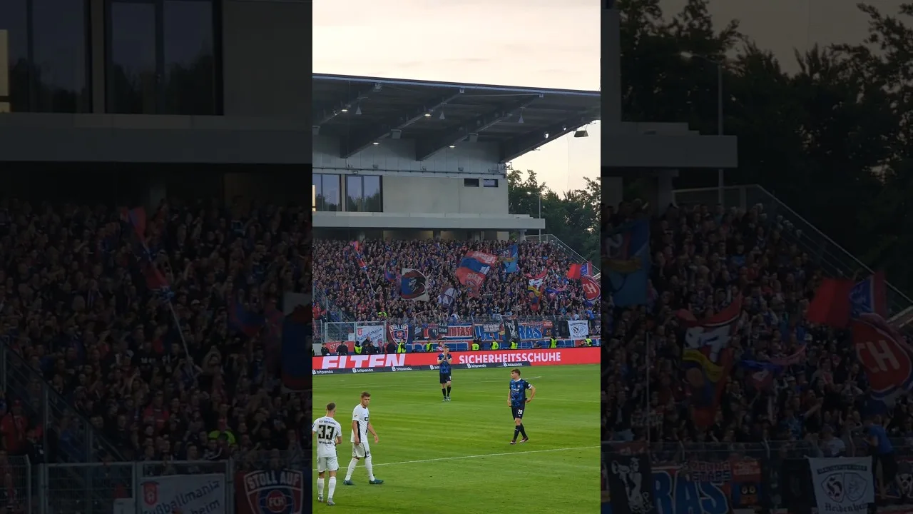 „Gemeinsam stehen wir heut’ in der Kurve »🏟️📢 #heidenheim #fch #ultras #fans #bundesliga #fußball