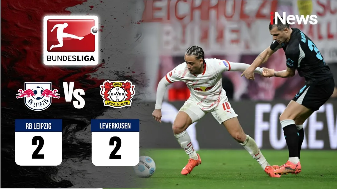 Full Highlights RB Leipzig vs Leverkusen, Skor: 2-2 | Bundesliga 2025 | Sports premium