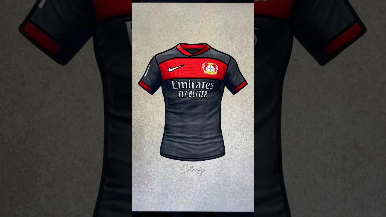 Bayer 04 Leverkusen Jersey design #bayerleverkusen #bayer #football #futbol #bundesliga #design