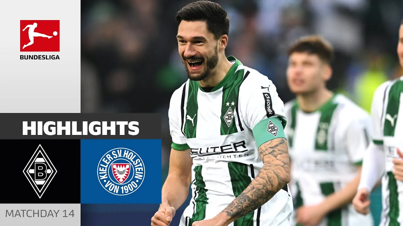 Les premiers objectifs du Kleindienst marquent la voie ! | Borussia M’gladbach – Holstein Kiel 4-1 | Points forts